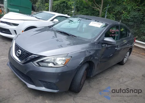 2017 Nissan Sentra S из США, поврежденный, VIN 3N1AB7AP4HY245861